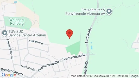 Apartments for rent i Aschaffenburg - kort over placeringen