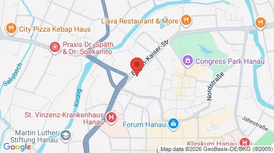 Apartments for rent i Main-Kinzig-Kreis - kort over placeringen