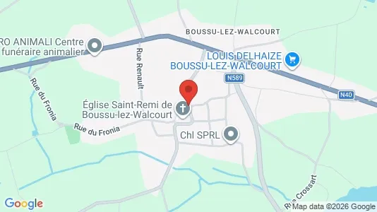 Apartments for rent i Froidchapelle - kort over placeringen