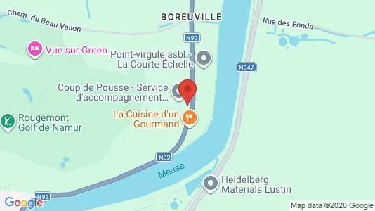 Apartments for rent i Profondeville - kort over placeringen