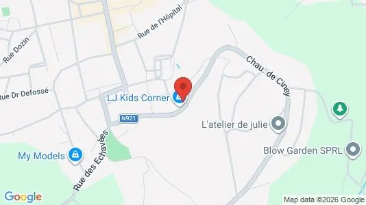 Apartments for rent i Andenne - kort over placeringen