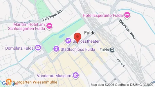 Apartments for rent i Fulda - kort over placeringen