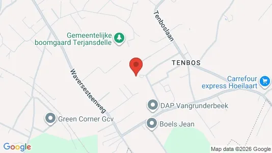 Apartments for rent i Hoeilaart - kort over placeringen