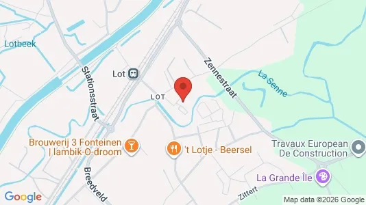 Apartments for rent i Beersel - kort over placeringen