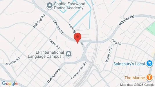 Apartments for rent i Eastbourne - East Sussex - kort over placeringen