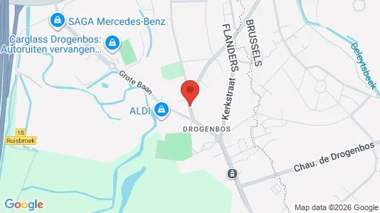Apartments for rent i Drogenbos - kort over placeringen