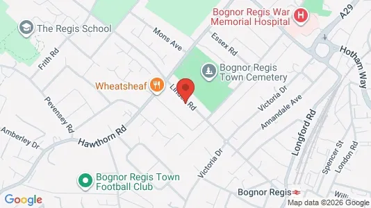 Apartments for rent i Bognor Regis - West Sussex - kort over placeringen