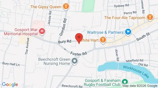 Apartments for rent i Gosport - Hampshire - kort over placeringen