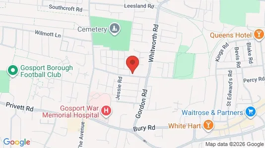 Apartments for rent i Gosport - Hampshire - kort over placeringen