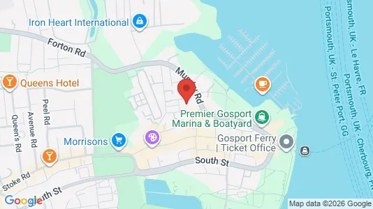 Apartments for rent i Gosport - Hampshire - kort over placeringen