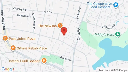 Apartments for rent i Gosport - Hampshire - kort over placeringen