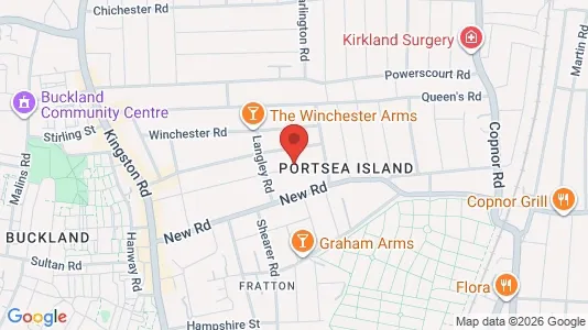 Apartments for rent i Portsmouth - Hampshire - kort over placeringen