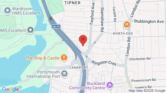 Apartments for rent i Portsmouth - Hampshire - kort over placeringen
