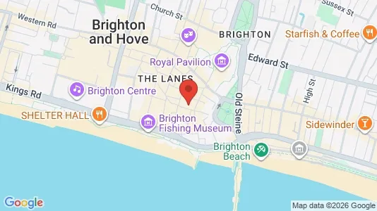 Apartments for rent i Brighton - East Sussex - kort over placeringen