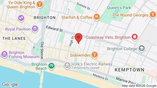 Apartments for rent i Brighton - East Sussex - kort over placeringen