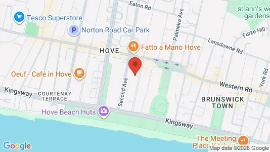 Apartments for rent i Hove - East Sussex - kort over placeringen