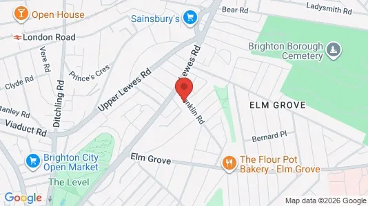 Apartments for rent i Brighton - East Sussex - kort over placeringen