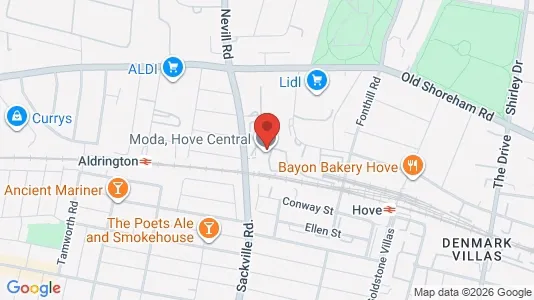 Apartments for rent i Hove - East Sussex - kort over placeringen