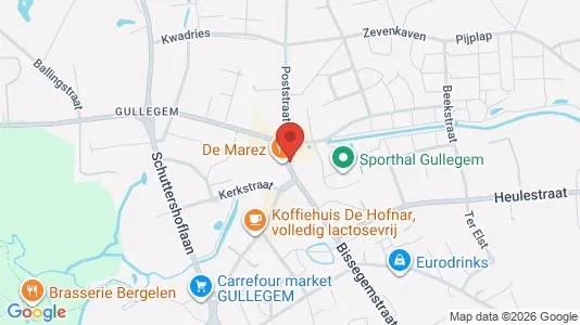 Apartments for rent i Wevelgem - kort over placeringen