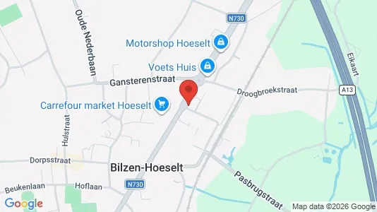 Apartments for rent i Hoeselt - kort over placeringen