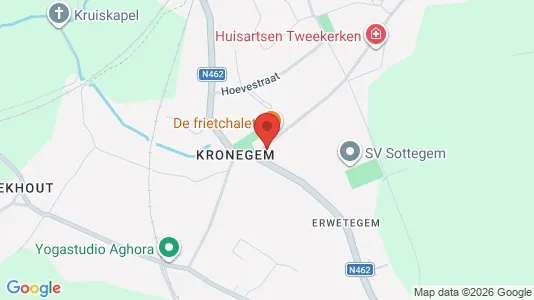 Apartments for rent i Zottegem - kort over placeringen