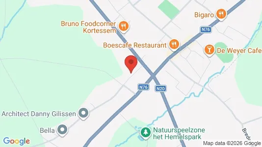 Apartments for rent i Kortessem - kort over placeringen