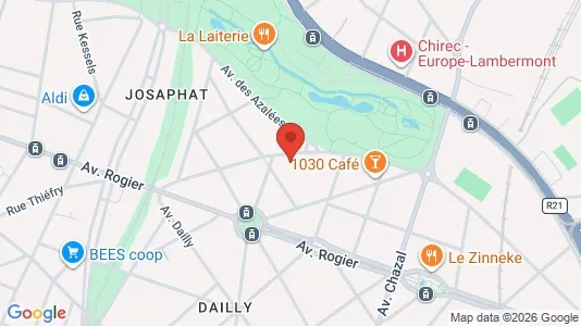 Apartments for rent i Brussels Schaarbeek - kort over placeringen