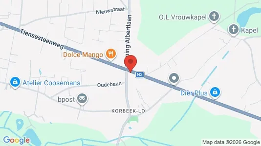 Apartments for rent i Bierbeek - kort over placeringen