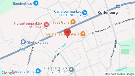 Apartments for rent i Kortenberg - kort over placeringen