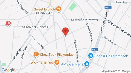 Apartments for rent i Grimbergen - kort over placeringen