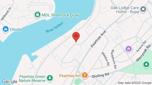 Apartments for rent i Southampton - Hampshire - kort over placeringen