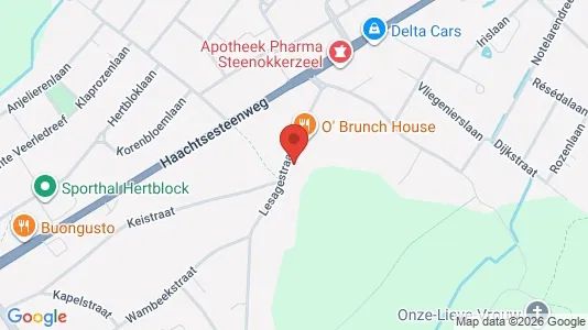 Apartments for rent i Steenokkerzeel - kort over placeringen