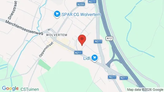 Apartments for rent i Meise - kort over placeringen
