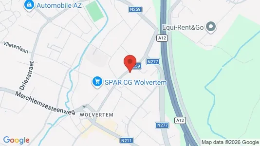 Apartments for rent i Meise - kort over placeringen