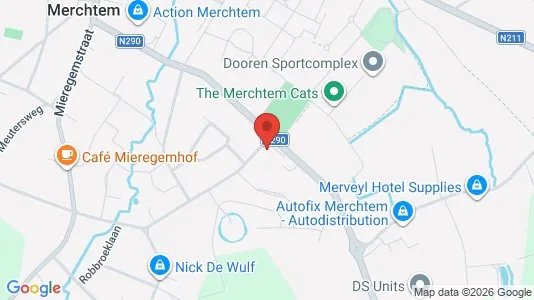 Apartments for rent i Merchtem - kort over placeringen