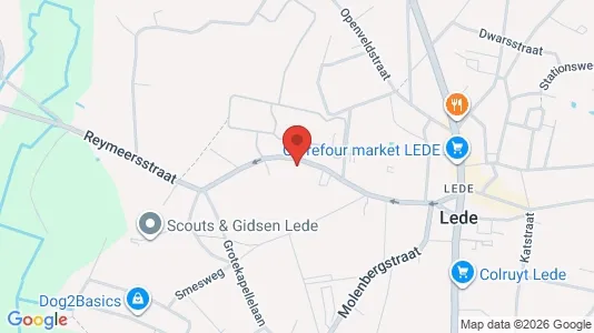 Apartments for rent i Lede - kort over placeringen