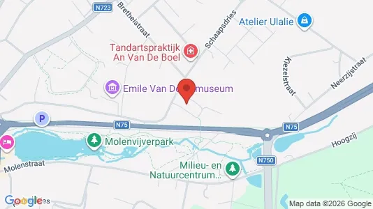 Apartments for rent i Genk - kort over placeringen