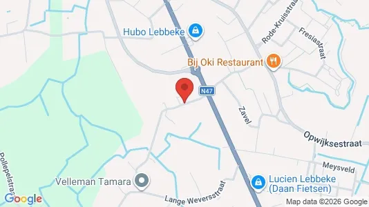 Apartments for rent i Lebbeke - kort over placeringen