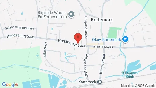 Apartments for rent i Kortemark - kort over placeringen
