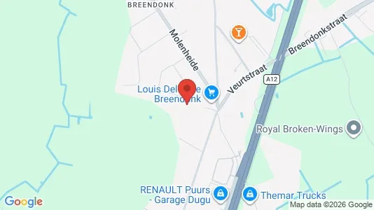 Apartments for rent i Puurs-Sint-Amands - kort over placeringen