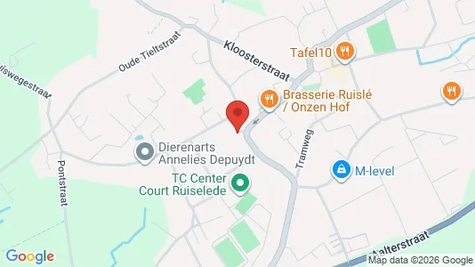 Apartments for rent i Ruiselede - kort over placeringen