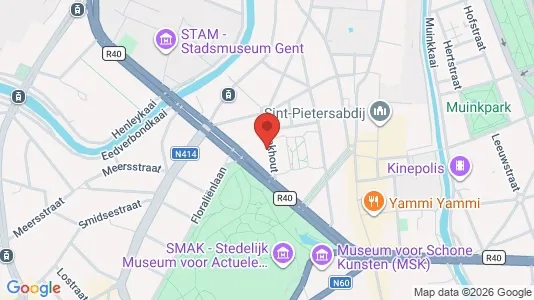 Apartments for rent i Stad Gent - kort over placeringen
