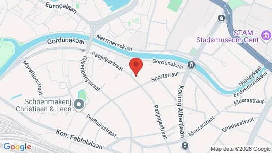 Apartments for rent i Stad Gent - kort over placeringen