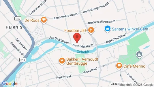 Apartments for rent i Stad Gent - kort over placeringen
