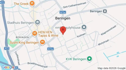 Apartments for rent i Beringen - kort over placeringen