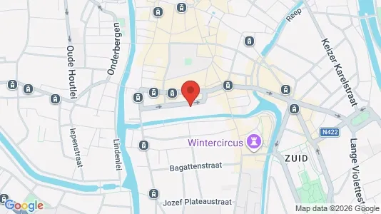 Apartments for rent i Stad Gent - kort over placeringen