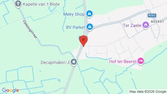 Apartments for rent i Diksmuide - kort over placeringen
