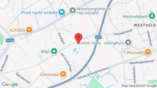 Apartments for rent i Stad Gent - kort over placeringen