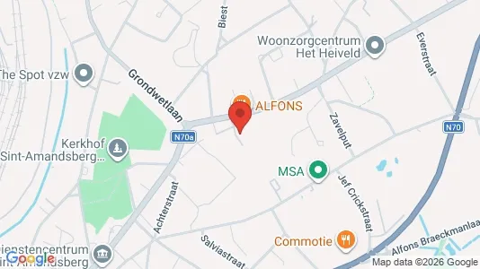 Apartments for rent i Stad Gent - kort over placeringen
