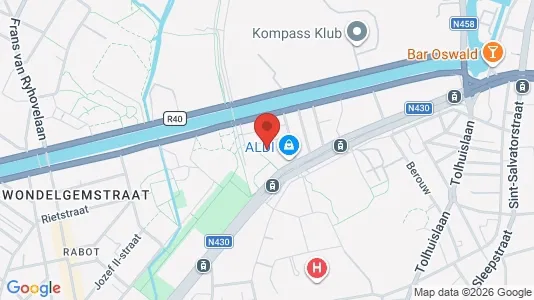 Apartments for rent i Stad Gent - kort over placeringen